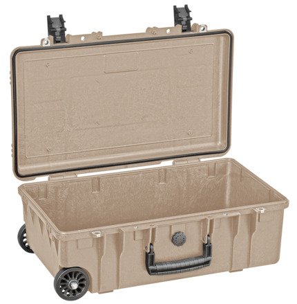 Explorer 5218HL Waterproof Case - Desert Tan Empty