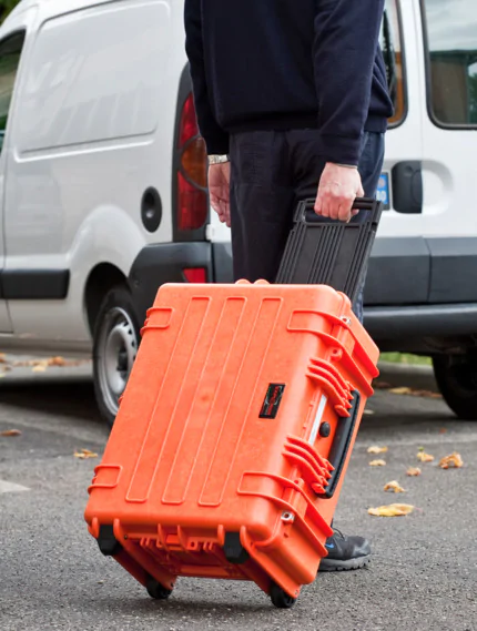 Explorer 5326 Case With Wheels - Orange Carrying
