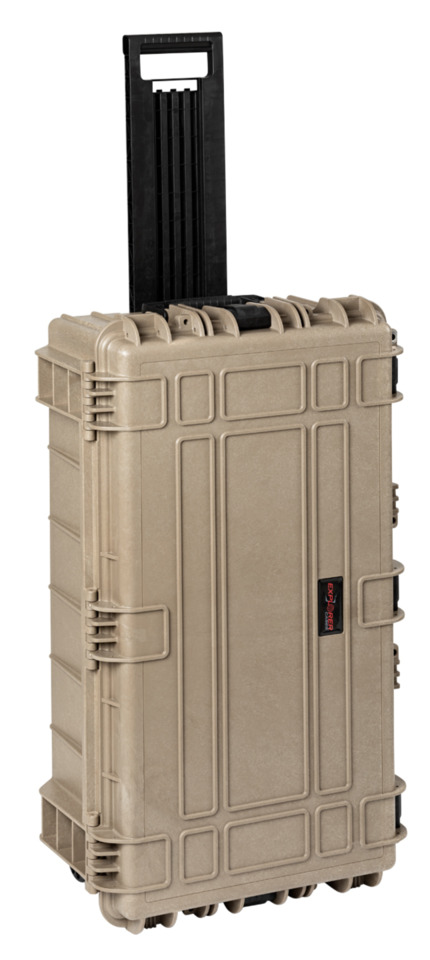 Explorer 7626HlLCase With Wheels - Desert Tan Standing