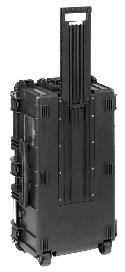 Explorer 7626HL Case With Wheels - Black Standing/Back