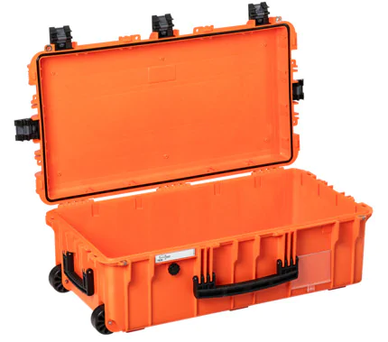 Explorer 7626HL Case With Wheels - Orange Empty