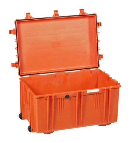 Explorer 7641 Case With Wheels - Orange Empty