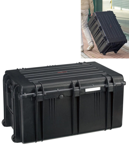 Explorer 7641 Case With Wheels - Back