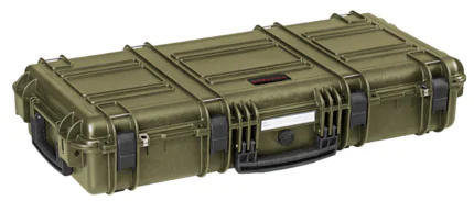 Explorer 7814Hl Waterproof Case - Olive Green Top-view