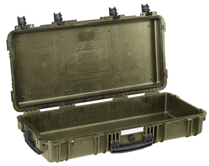 Explorer 7814Hl Waterproof Case - Olive Green Empty