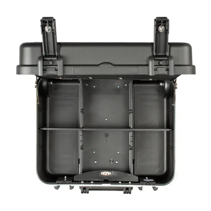 GT Line BOXER WH PEL Tool Case with Wheels: Top View Open without Contents