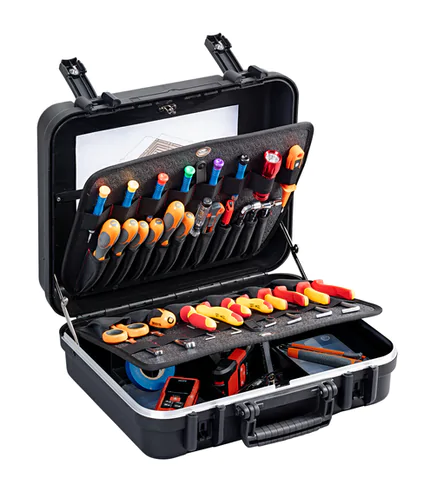 GT Line BOXER PTS Tool Case with Wheels: Open with Contents