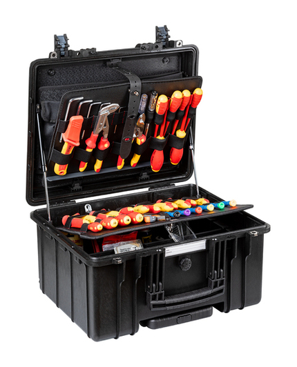 GT Line Waterproof  GT 48-25 PEL Tool Case: Open with Contents