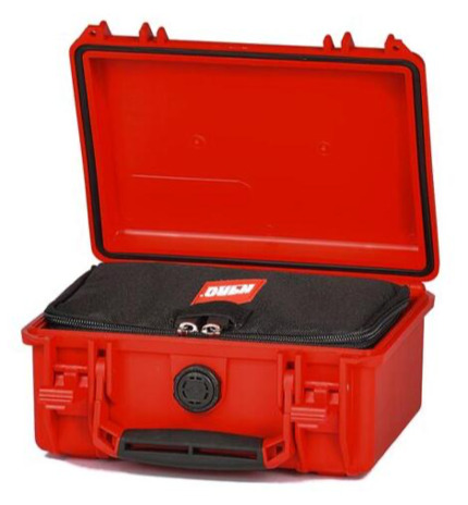 HPRC 2100 Waterproof Case - Red Bag with Dividers