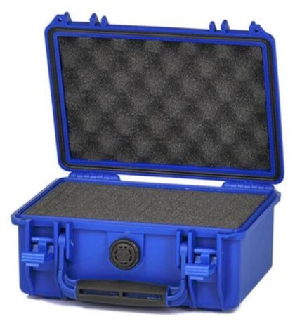 HPRC 2100 Waterproof Case - Blue with Foam