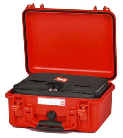 HPRC 2300 Waterproof Case - Red with Padded Bag