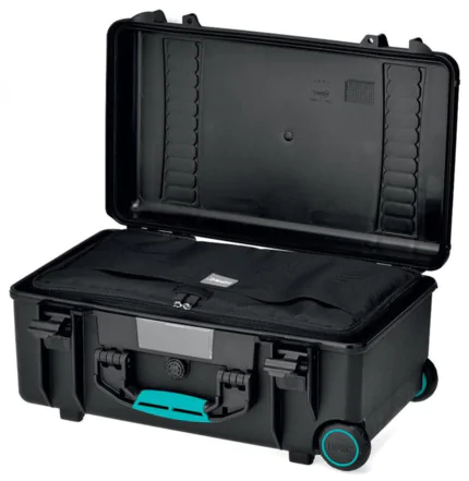 HPRC 2550W Waterproof Case With Wheels - Black Bag and Divider
