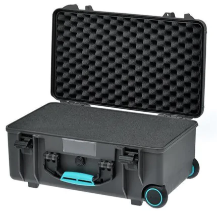 HPRC 2550W Waterproof Case With Wheels - Grey with Foam