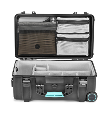 HPRC 2600W PRO BLB Case with Wheels: Front View