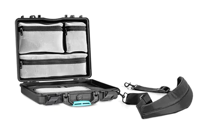 HPRC 2590 Case (Laptop Size Waterproof Case) - with Laptop Sleeve, Lid Organiser and Shoulder Strap