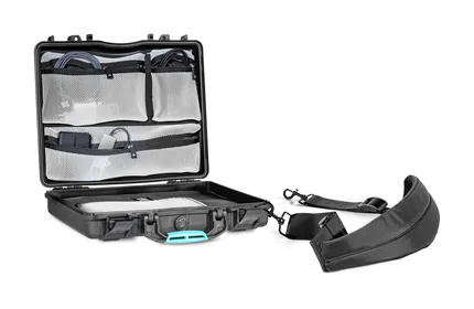 HPRC 2590 Case (Laptop Size Waterproof Case) - with Laptop Sleeve, Lid Organiser and Shoulder Strap