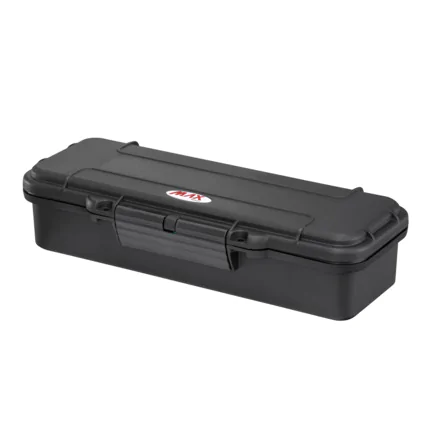 MAX Case MAX005 waterproof case - Black - Closed three quarter shot