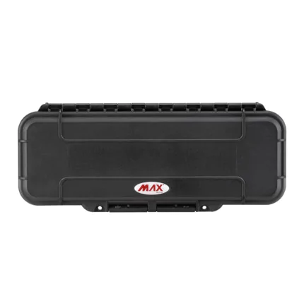 MAX Case MAX005 waterproof case - Black - Closed top view