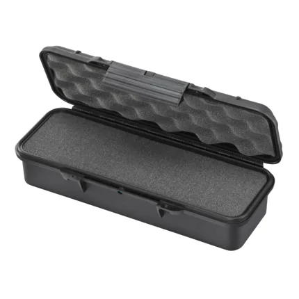 MAX Case MAX005 waterproof case - Black - Open and with foam set inside
