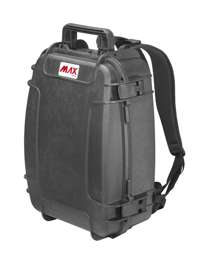 MAX485 Hard Waterproof Backpack Case - Front View