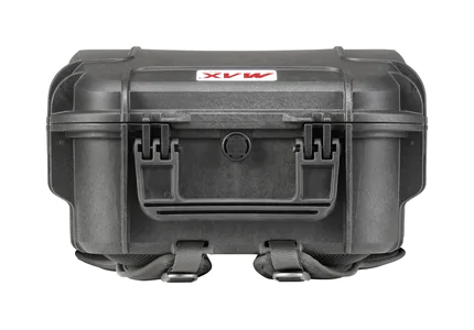 MAX485 Hard Waterproof Backpack Case - Top View with Handle
