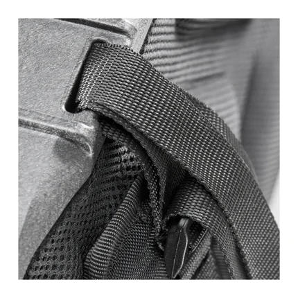 MAX485 Hard Waterproof Backpack Case - Close-Up of Shoulder Straps