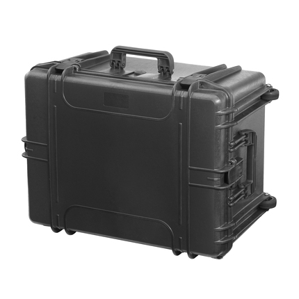 Max Case MAX620H340TR with Wheels and Retractable Handle - Black - Case ...