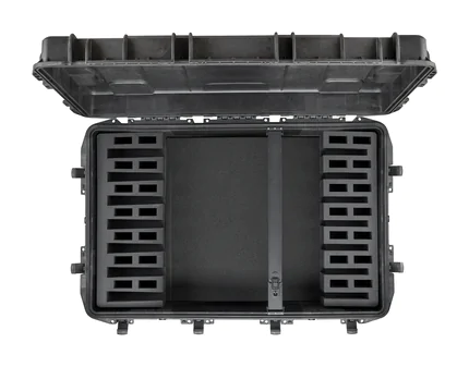 MAX1090H280-H Rifle Case with Hinged Lid (with Wheels)