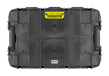 MAX1090H280-R Waterproof Case with Removable Lid (with Wheels) - Top View