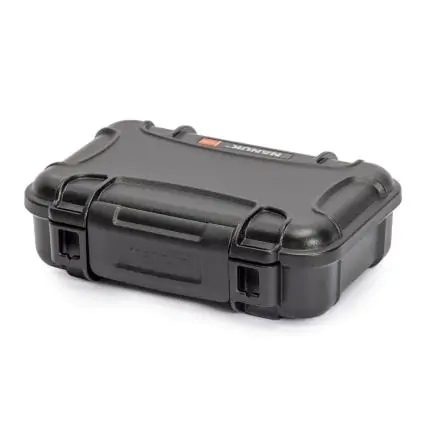 Nanuk 225 Waterproof Case - Rear view with opening latch