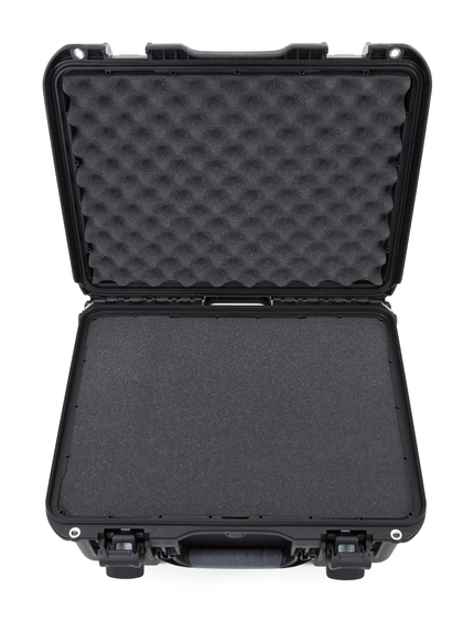 Nanuk 933 Waterproof Hard Case - Black - With cubed foam set - View showing inside of case