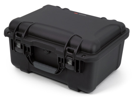 Nanuk 933 Waterproof Hard Case - Black - Outside view showing top handle.