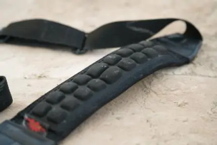 Nanuk Shoulder Strap - Close Up of Underside of Shoulder Pad.