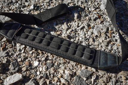 Nanuk Shoulder Strap - Close Up of Underside of Shoulder Pad.