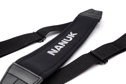Nanuk Shoulder Strap - Close Up of Top-Side of Shoulder Pad.