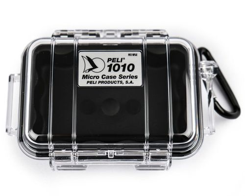 Peli 1010 Micro Case - Clear Black - Case Empty