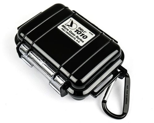 Peli 1010 Micro Case - Solid Black - Case Empty