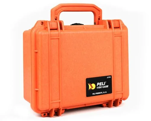 Peli 1150 Case With Foam SPECIAL OFFER - Orange