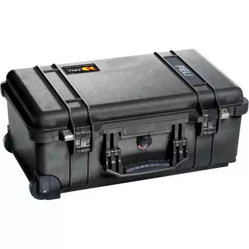 Peli 1510 Case With Dividers SPECIAL OFFER - with wheels - Black