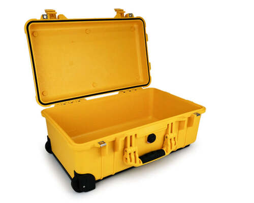Peli 1510 Case With TrekPak SPECIAL OFFER - with Wheels - Yellow