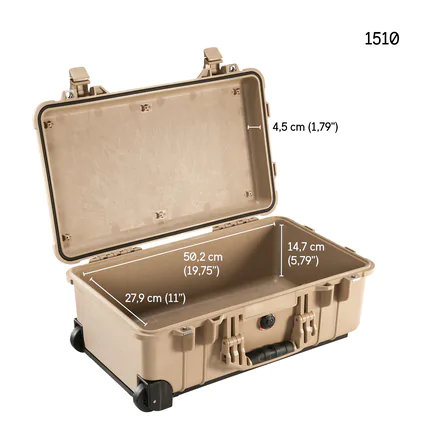 Peli 1510 Case with Wheels