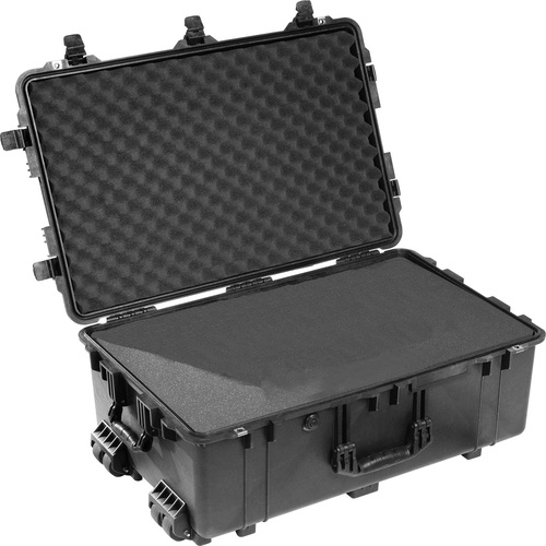 Peli 1650 Case With Foam SPECIAL OFFER - with wheels - Black