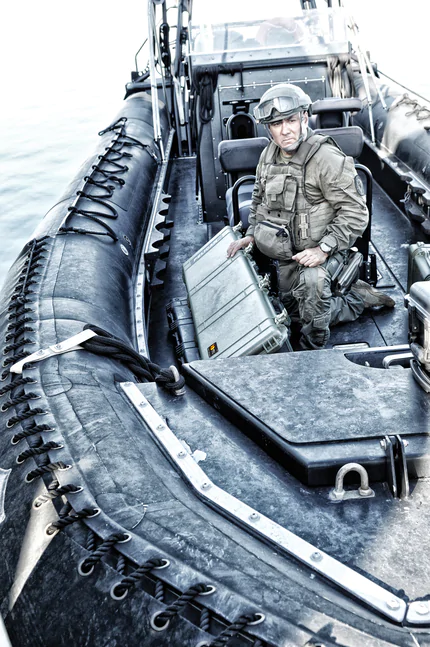 Peli 1750 Case - In use on a military boat