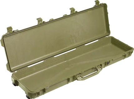 Peli 1750 Case - Olive Drab - View inside the case while empty