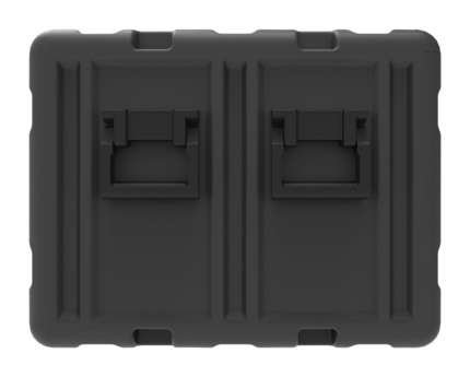 Peli 24 Inch Euro-V 7U EURO-V-7U-S Shock Rack Case with Wheels