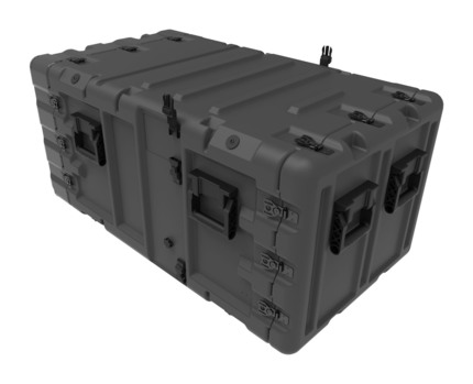 Peli 30 Inch EURO-V-8U-L   8U Rack Case