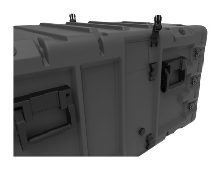 Peli 30 Inch EURO-V-8U-L   8U Rack Case