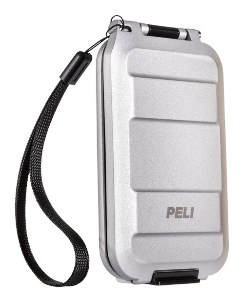 Peli G5 Personal Utility RF Field Wallet - Silver - Outside View