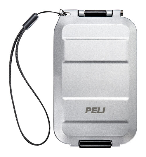 Peli G5 Personal Utility RF Field Wallet - Silver - Outside View