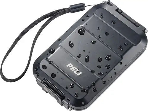 Peli G5 Personal Utility RF Field Wallet - Black - Outside View